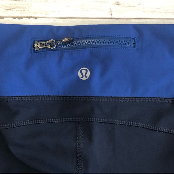 LULULEMON Illumina Crop Women’s Rugged Blue Capri Leggings Size 6 - Picture 5 of 16